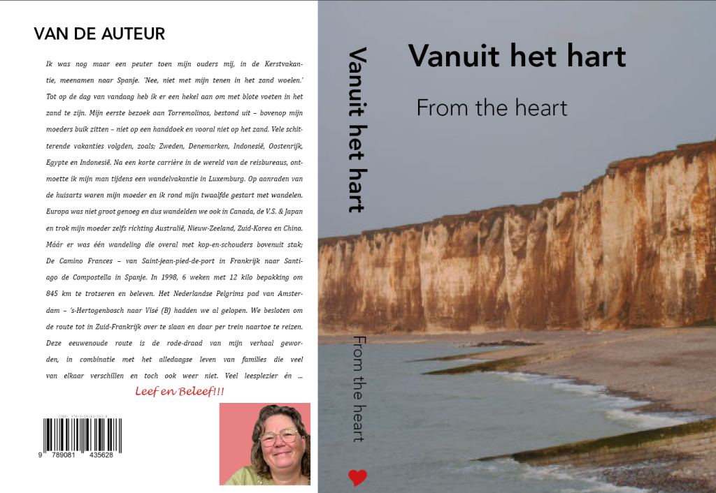 Cover van het boek 'Vanuit het hart, from the heart.